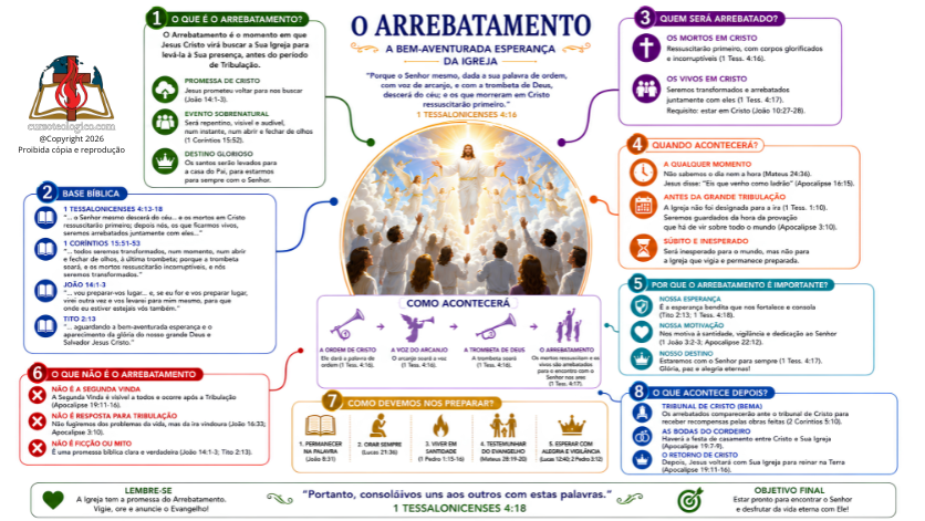 O ARREBATAMENTO – A BEM-AVENTURADA ESPERANÇA - FUNDO BRANCO - PDF