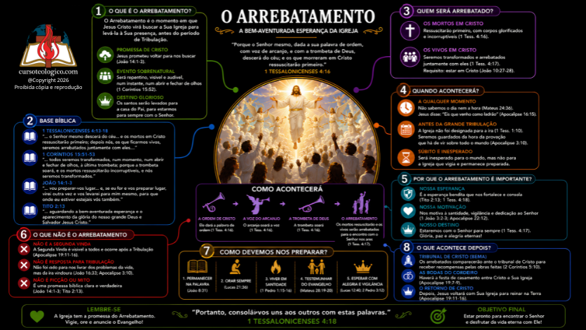 O ARREBATAMENTO – A BEM-AVENTURADA ESPERANÇA - FUNDO PRETO - PDF