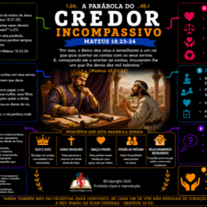 A PARÁBOLA DO CREDOR INCOMPASSIVO - FUNDO PRETO - PDF