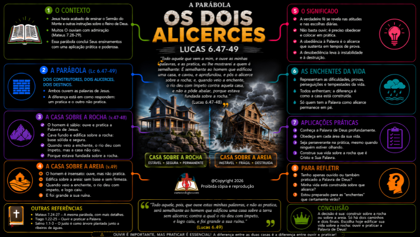 A PARÁBOLA DOS DOIS ALICERCES - FUNDO PRETO - PDF