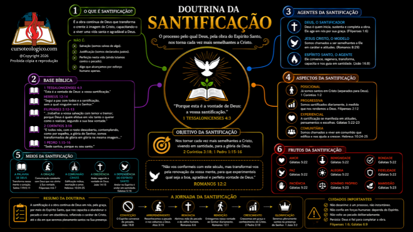 DOUTRINA DA SANTIFICAÇÃO - FUNDO PRETO - PDF